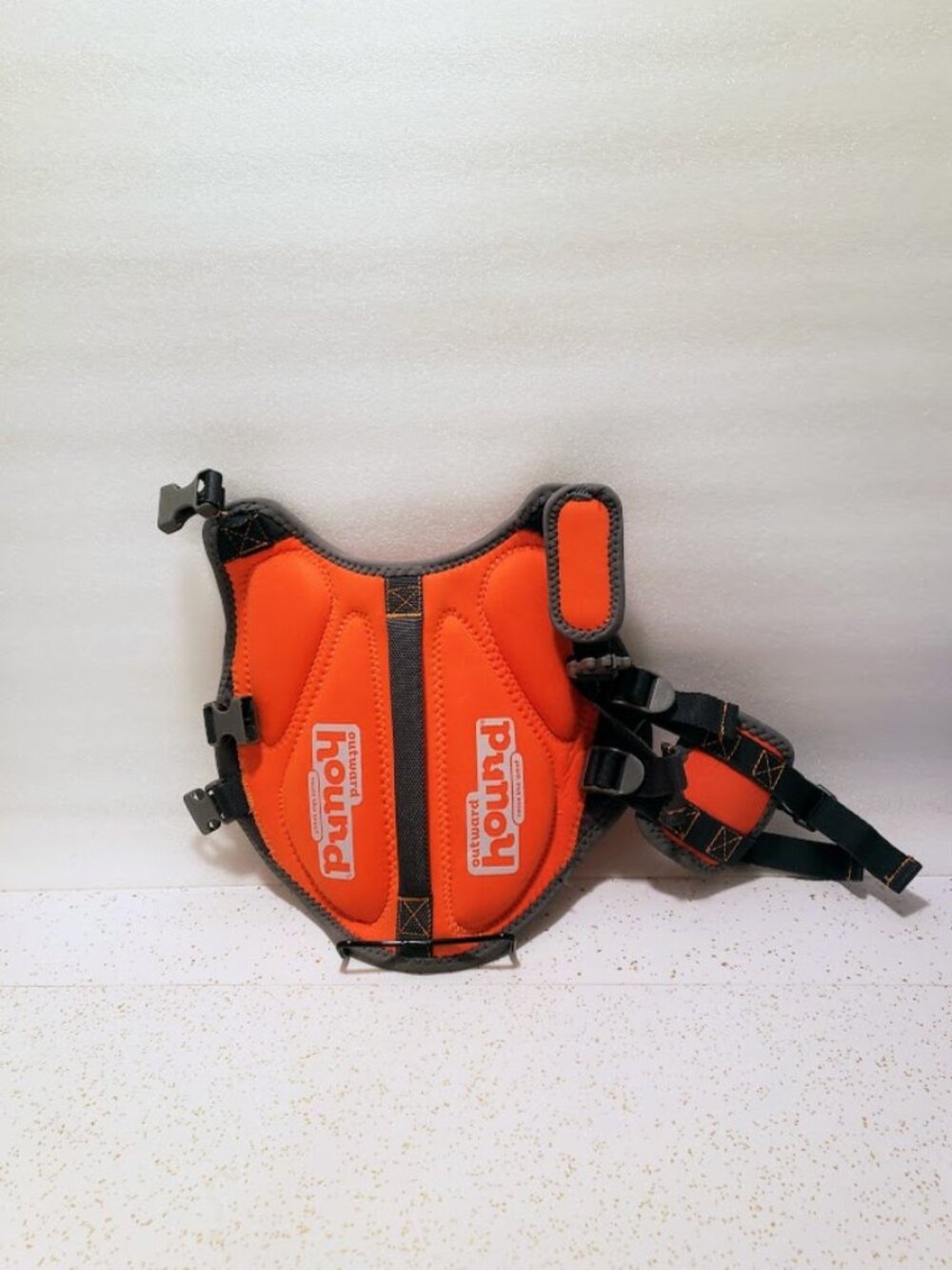 Outward Hound Orange Dog Life Jacket Vest Safety Harness Size XS